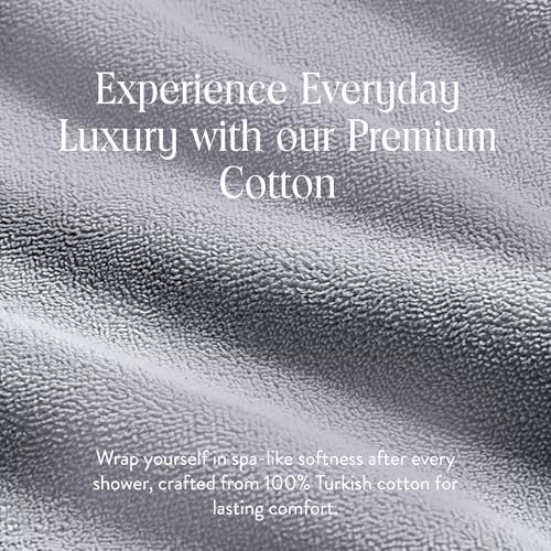 Brooklinen 100% Turkish Cotton Bath Sheets - Set of 2, Smoke Gray