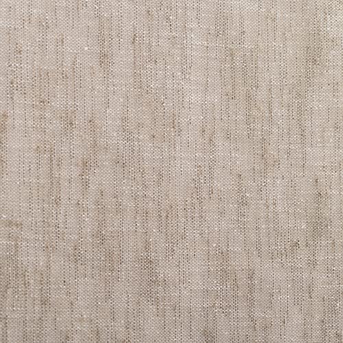 Semi Sheer Curtains Panles, Faux Linen Rod Pocket Window Sheer
