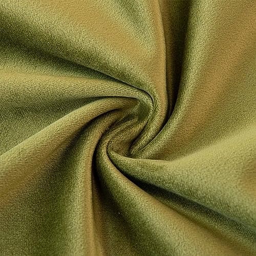 JUSPURBET 22x22 Velvet Decorative Throw Pillow Covers Set of 2,Olive