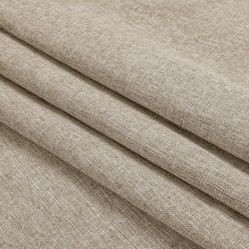 Thermal Ilated Full Blackout Linen ains 72" W x 84" L Pinch Pleated