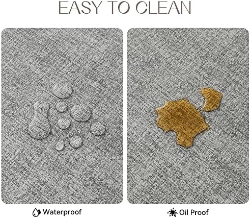 Romanstile Vinyl Placemats Set of 8 + Set of 12 - Heat Resistant Place