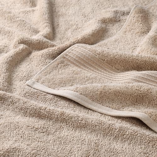 Superior Egyptian Cotton 4-Piece Bath Towel Set for Shower, Bath, Spa