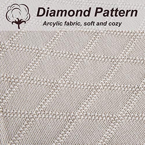 Soft Throw Blanket, Bed Knit Throw Blanket for Couch Chairs Home