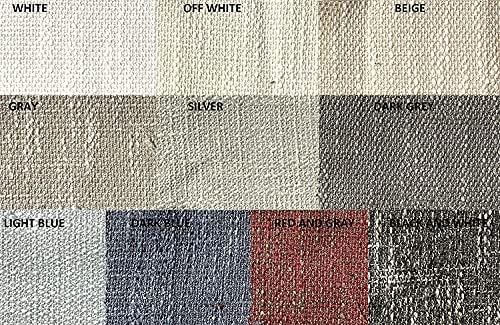 Ikiriska Extra Long Luxury Solid Linen Curtain Custom Made 8-24 ft