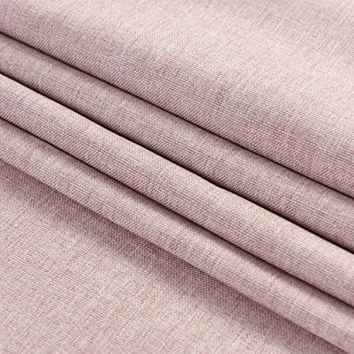 Pink Cotton Table Runner 13 x 90 in Long Farmhouse Scallop Style