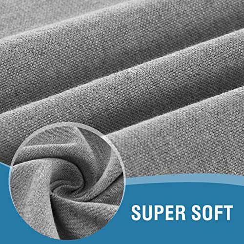 H.VERSAILTEX Linen Textured Tablecloth 60 x 120 Waterproof Decorative