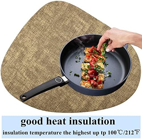 WAZAIGUR Washable Wipeable Waterproof Heat Resistant Faux Leather