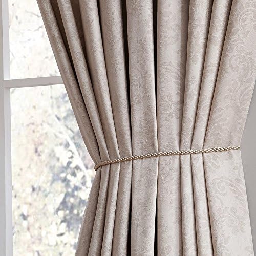 Warm Home Designs 108 Inch Extra Wide Ivory Curtains. EV Ivory 108x108