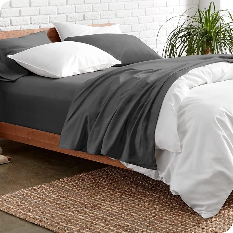 Full (81x96) 400 TC 100% Cotton Flat Sheet - Comfortable, Cooling