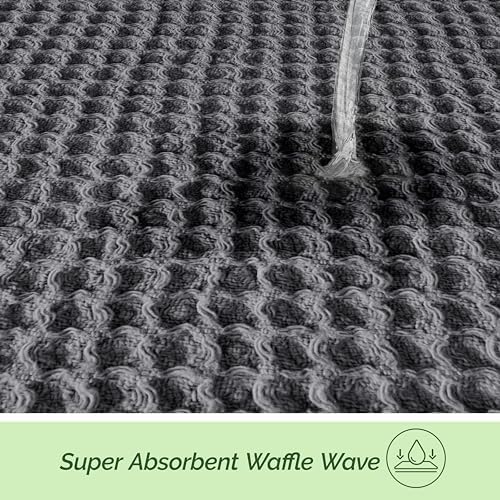 Elegant Comfort 100% Turkish Cotton 12-Pack Waffle Premium Kitchen
