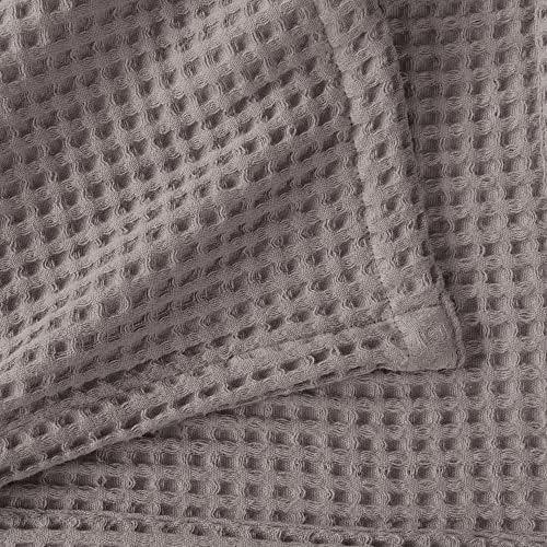 100% Cotton Waffle Weave Bed Blanket | Soft, Breathable, and