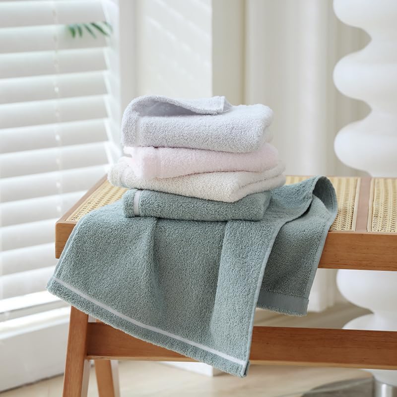 6 PCS Towel, Towels Set, Solid Color Soft Towel for Face, Ideal for
