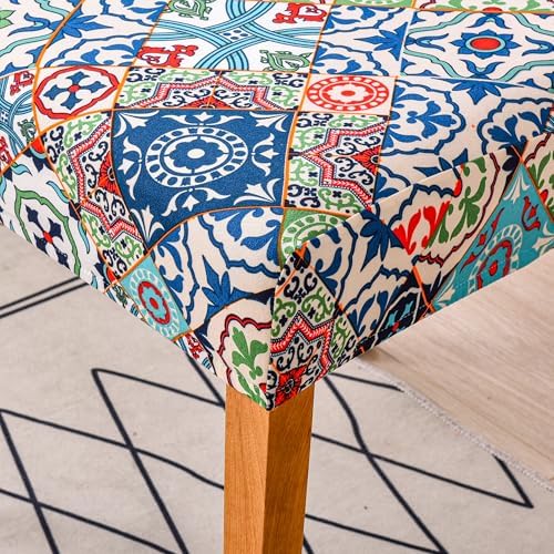Soft Stretchy Parson Dining Chair Seat Covers/Slipcovers Set of 4