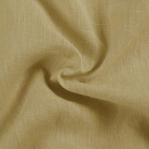 ChadMade 4-in-1 Top Style Lined Curtain, Back Tab Rod Pocket Flat