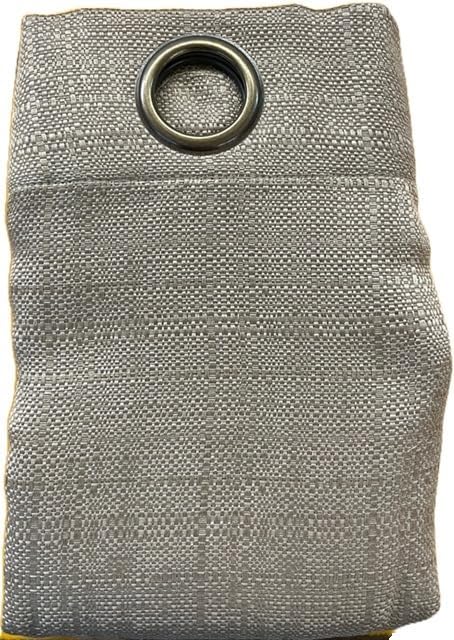 Set of 2 Gramerly Textured Curtain Panels with Grommet Top