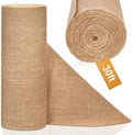 12" x 10 yd Burlap Table Runners, Jute Burlap Runner for Table, Fabric