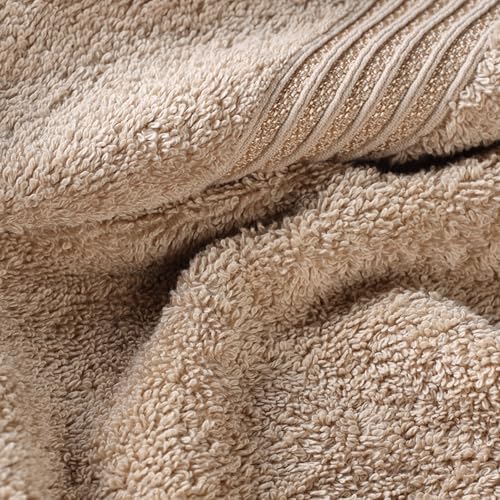 Superior Egyptian Cotton 4-Piece Bath Towel Set for Shower, Bath, Spa