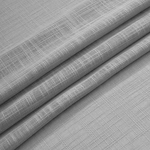 Sheer Curtains Tab Top Light Filtering Elegant Curtains & Drapes for