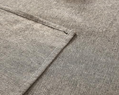 Gualiy Modern Farmhouse Tablecloth, Cotton Linen Tablecloth 70x70CM