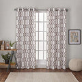 Exclusive Home Curtains EH7909-05 2-X84G Kochi Linen Blend Grommet Top