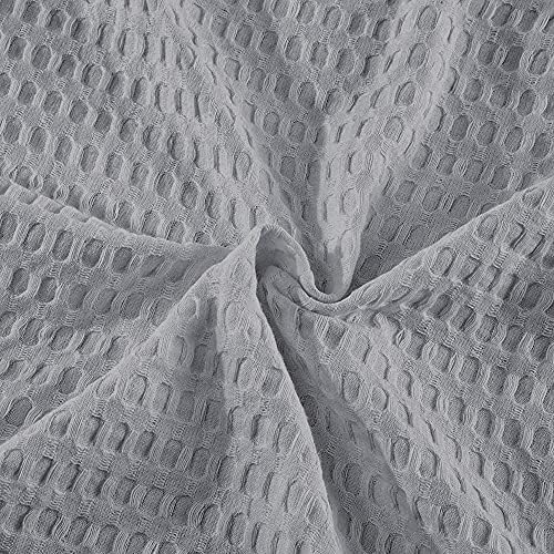 King Size Waffle Blankets - 100% Cotton Blankets for King Size Bed