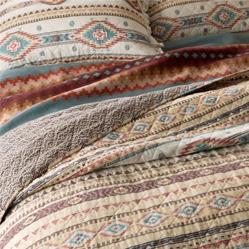 Rod's Indian Summer (Full/Queen Quilt Set) - Phoenix Southwest Ruffle