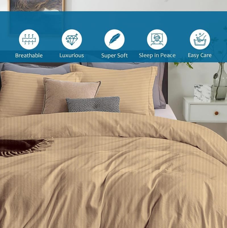 jaycorner King/Cal-King (90x110) Duvet Cover 400 Thread Count 100%