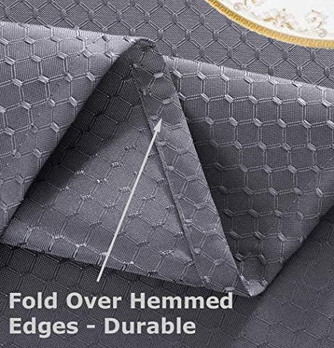 Tektrum Heavy Duty 70 X 70 inch Square Elegant Waffle Weave Check