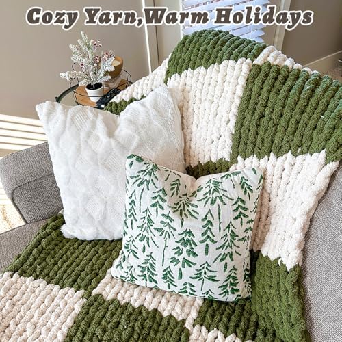 Gray Chunky Yarn for Hand Knitting - #10 Jumbo Chenille Yarn for