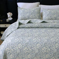 DURLENGEN Botanical Quilt California King Size,Reversible Bedding