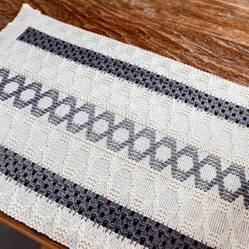 Rectangular Table Mat Set of 4, Cotton Linen Placemat Heat Resistant
