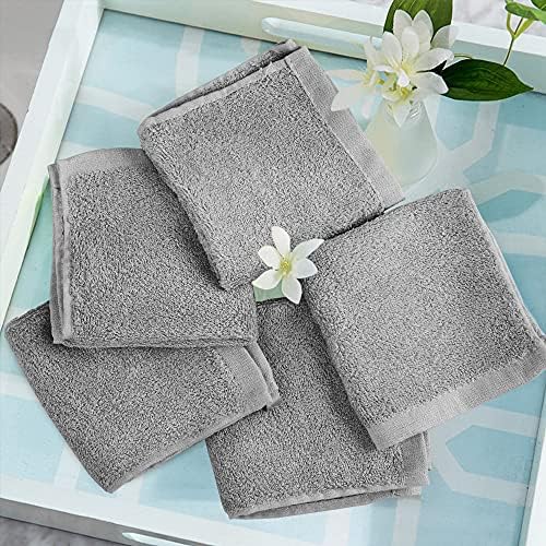 Yoofoss Luxury Washcloths Towel Set 10 Pack Baby Wash Cloth for
