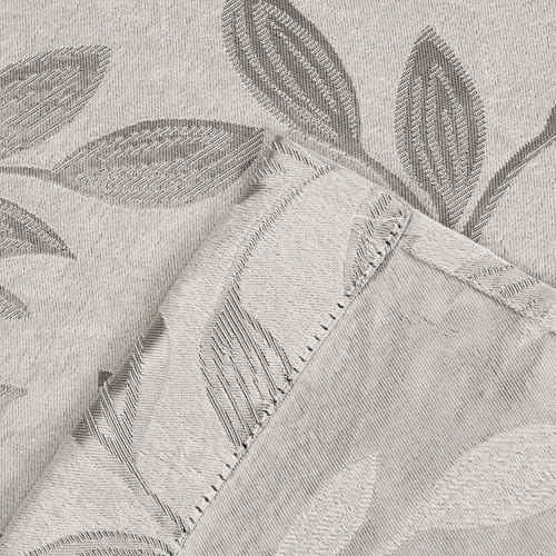 SUPERIOR Room Darkening Blackout Curtains, Modern Boho Leaves Thermal