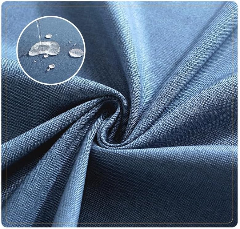 Durable Faux Linen Tablecloth with Eco-Friendly TPU Coating