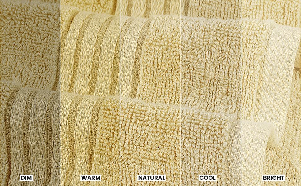 Utopia Towels 6 Piece Premium Hand Towels Set, 16 by 28 inches, 100%